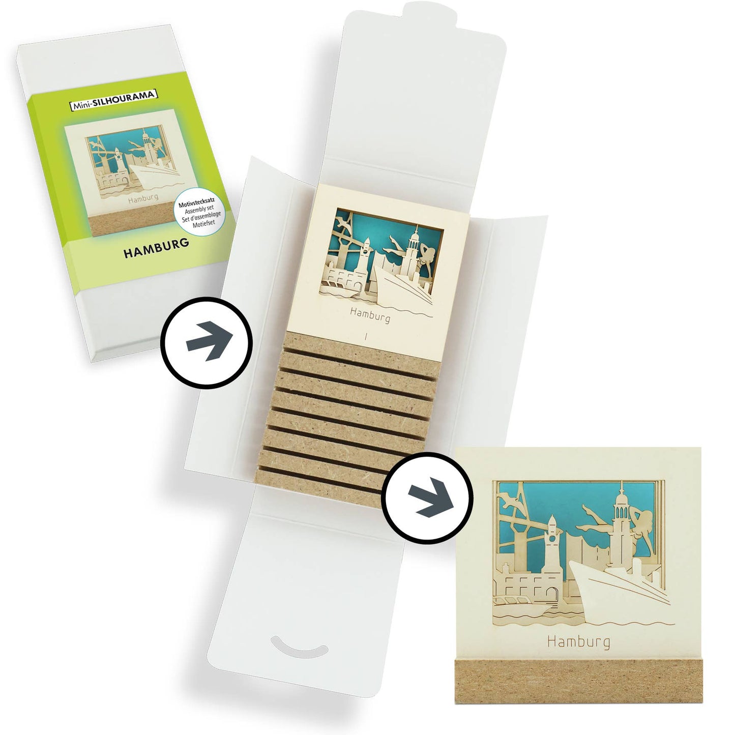Hamburg-Silhoubox M – Geschenkartikel