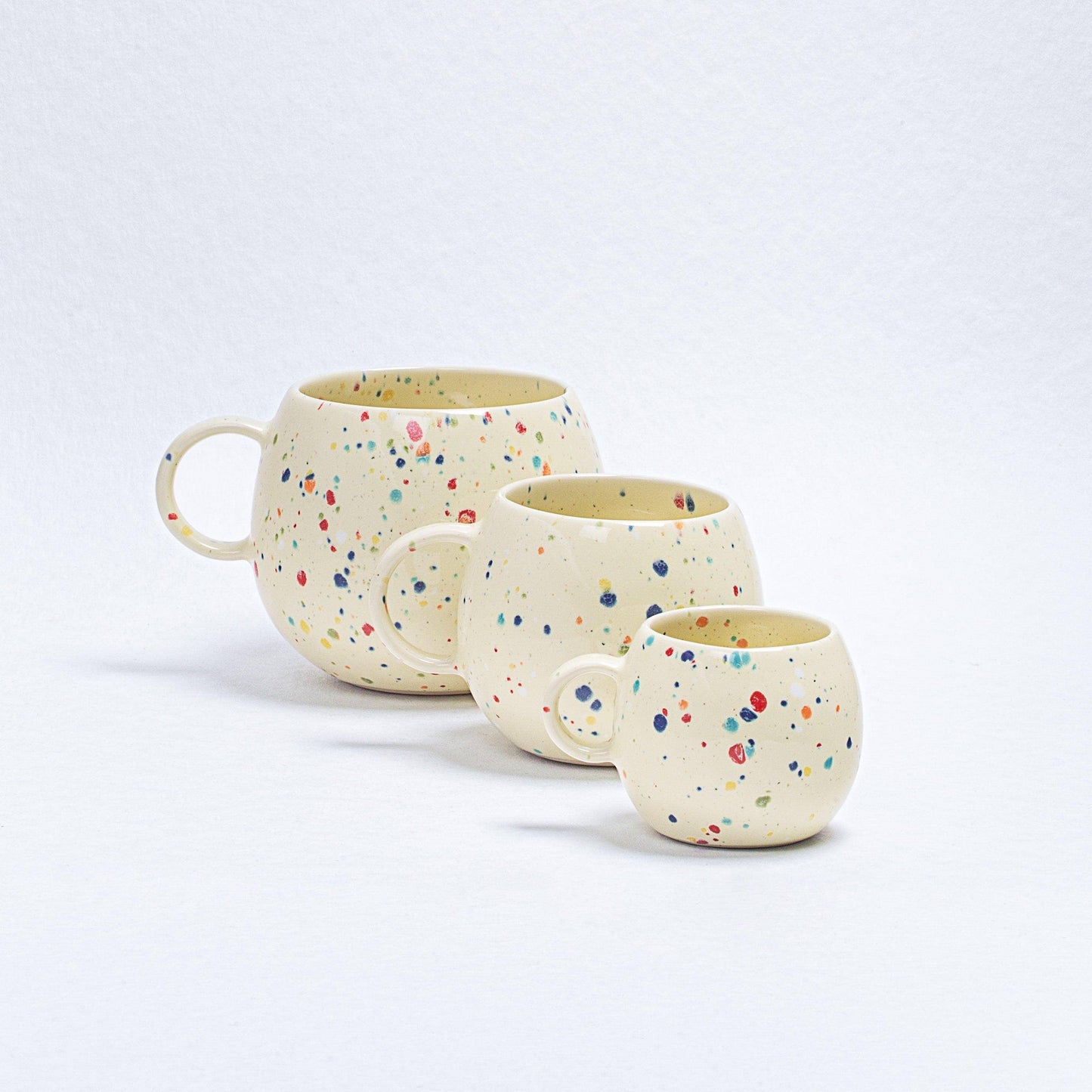 Egg Back Home „New Party“ Ball Tasse, 250 ml, Gelb