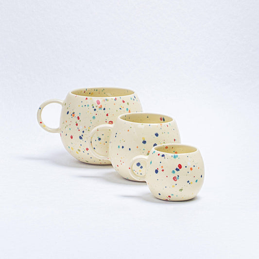 Egg Back Home „New Party“ Ball Tasse, 250 ml, Gelb