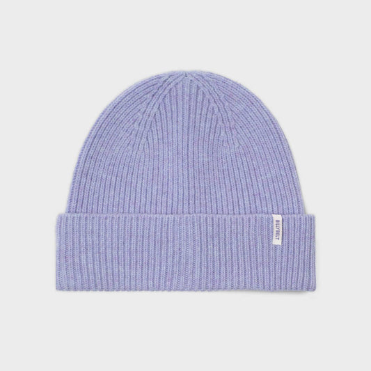 BillyBelt Beanie aus Lammwolle - Flieder