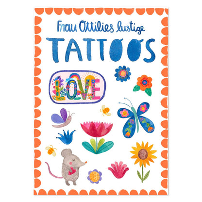 Frau Ottilie Kindertattoos *Blumen & Liebe*