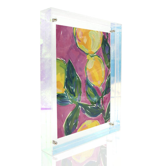 Mea Living Bilderrahmen Acryl, 18 x 24 cm, clear-rainbow