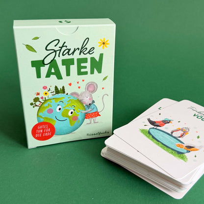 Umweltkarten für Kinder "Starke Taten"