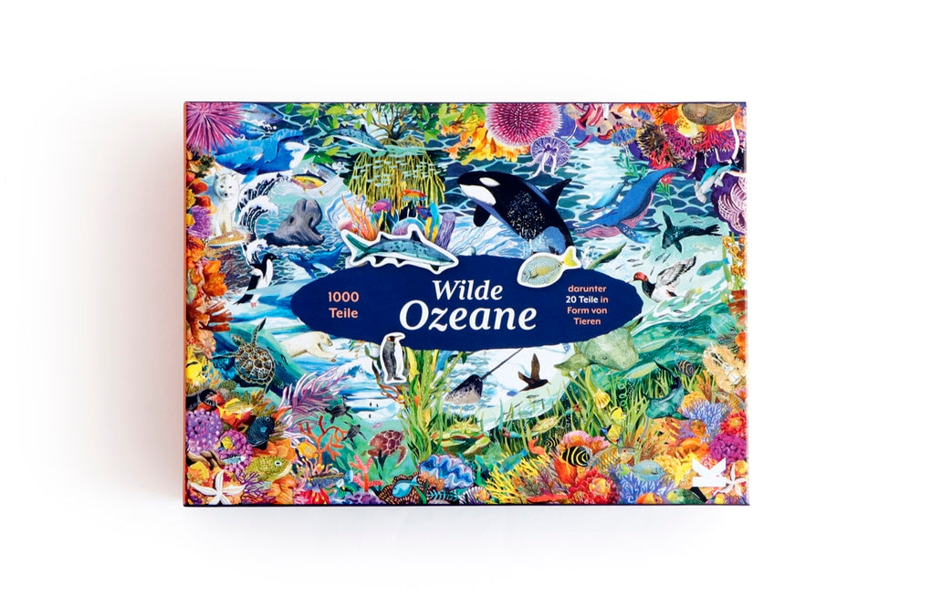 Laurence King Puzzle 1000pc „Wilde Ozeane“ in