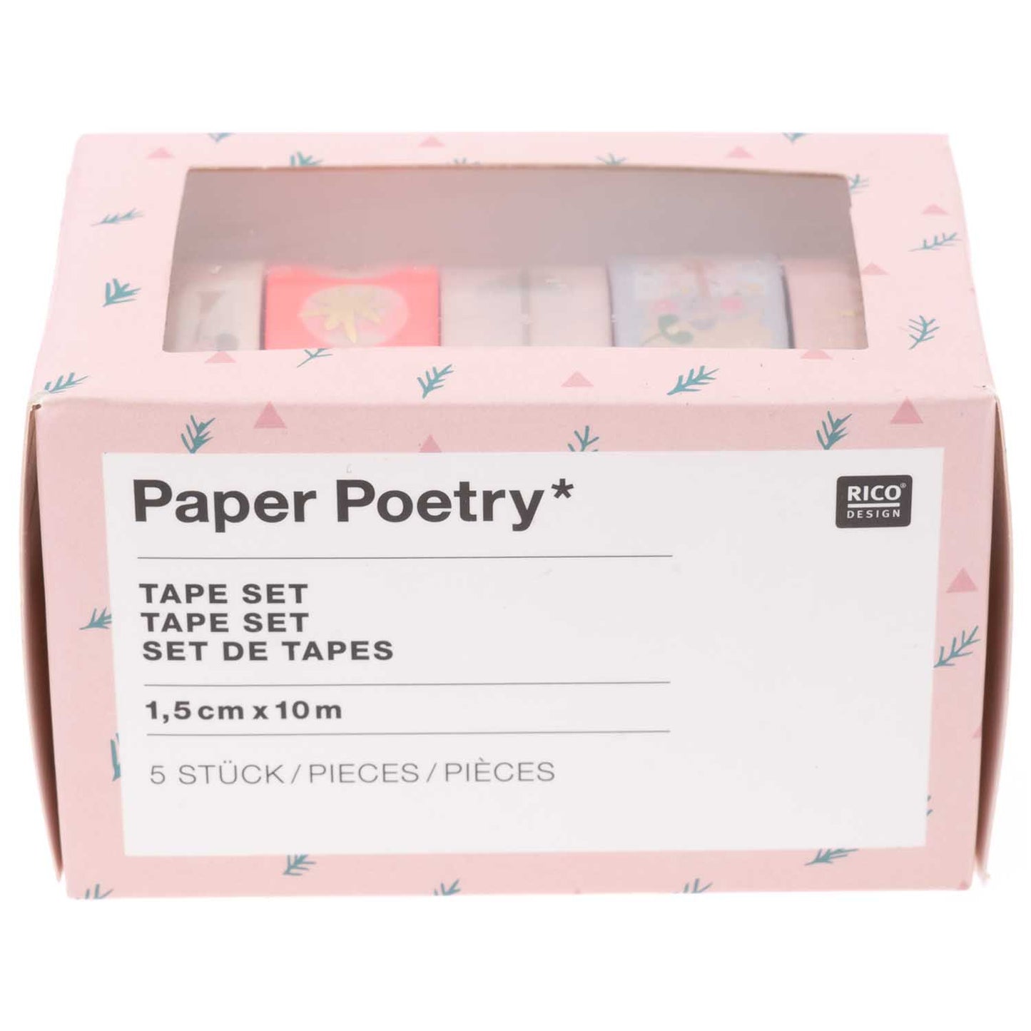 Rico Design Masking Tape Set Pastell XMas