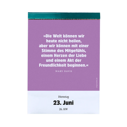 Ein Guter Plan Abreißkalender - Halbwegs Entspannt Durch 2026