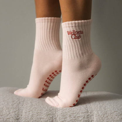 BazaarNoir Grip Socken  "Wellness Club"