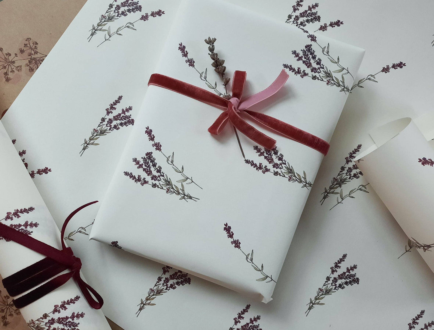 My Designpicture Lavendel-Geschenkpapier