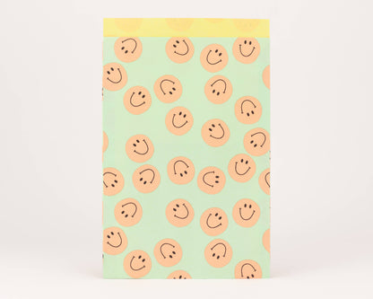 LiebevollVerpackt Geschenktüte Smileys, Grün