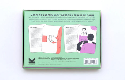Laurence King Wissenskarten „Körpersprache“