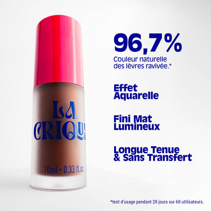La Crique getöntes Lippenwasser #06 Iced Coffee