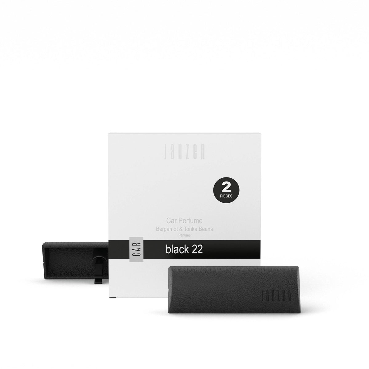 Janzen Car-Parfum black22 Bergamotte&Tonka