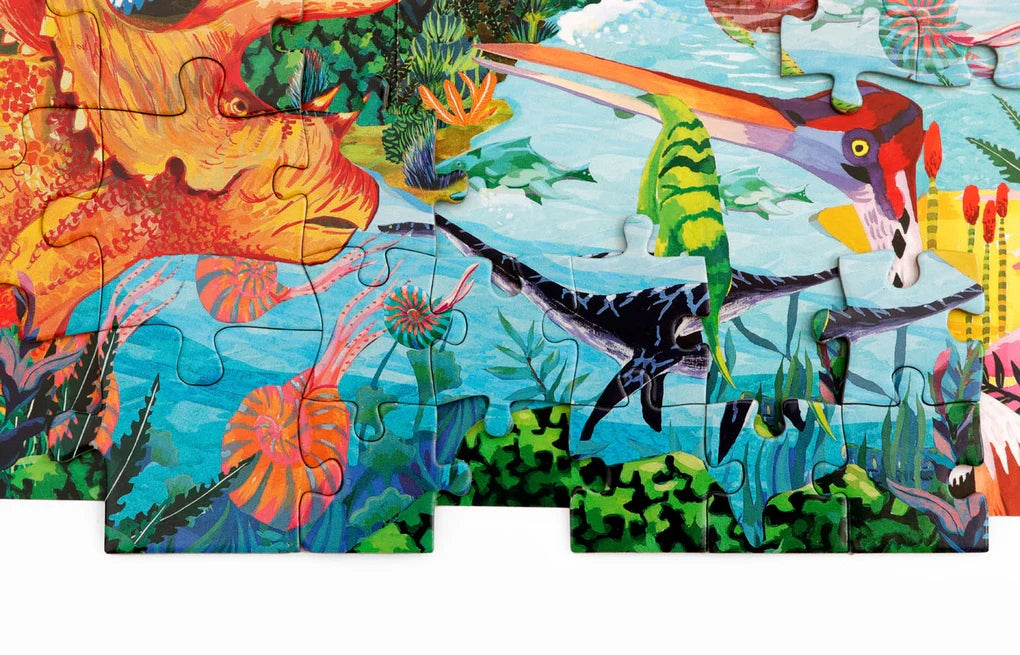 Laurence King Puzzle Dinopedia 48 große und 132 kleine Teile