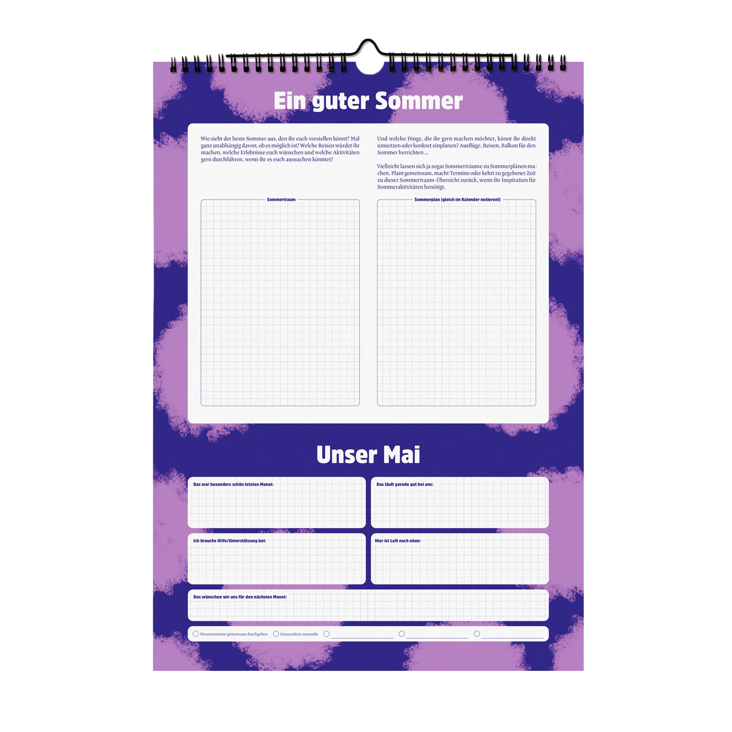 Ein Guter Plan Familienkalender 2026