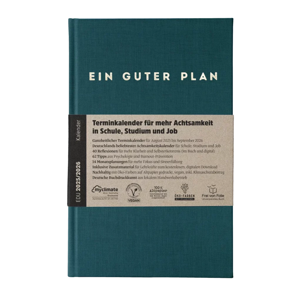 Ein Guter Plan - Achtsamkeitskalender EDU 25/26
