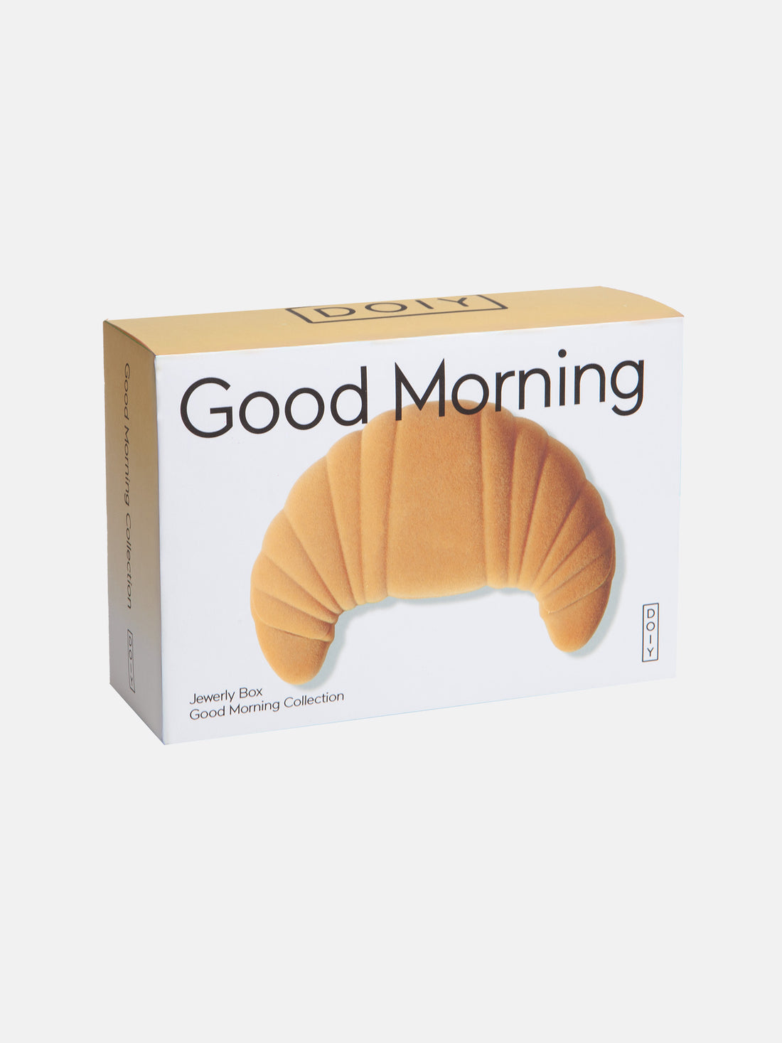 DOIY Schmuckschatulle „Good Morning“ im Croissant-Design für stilvolle Aufbewahrung von Schmuck.