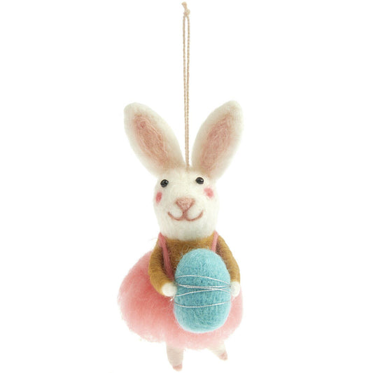 Rico Design Osterdeko Filzhase mit Osterei