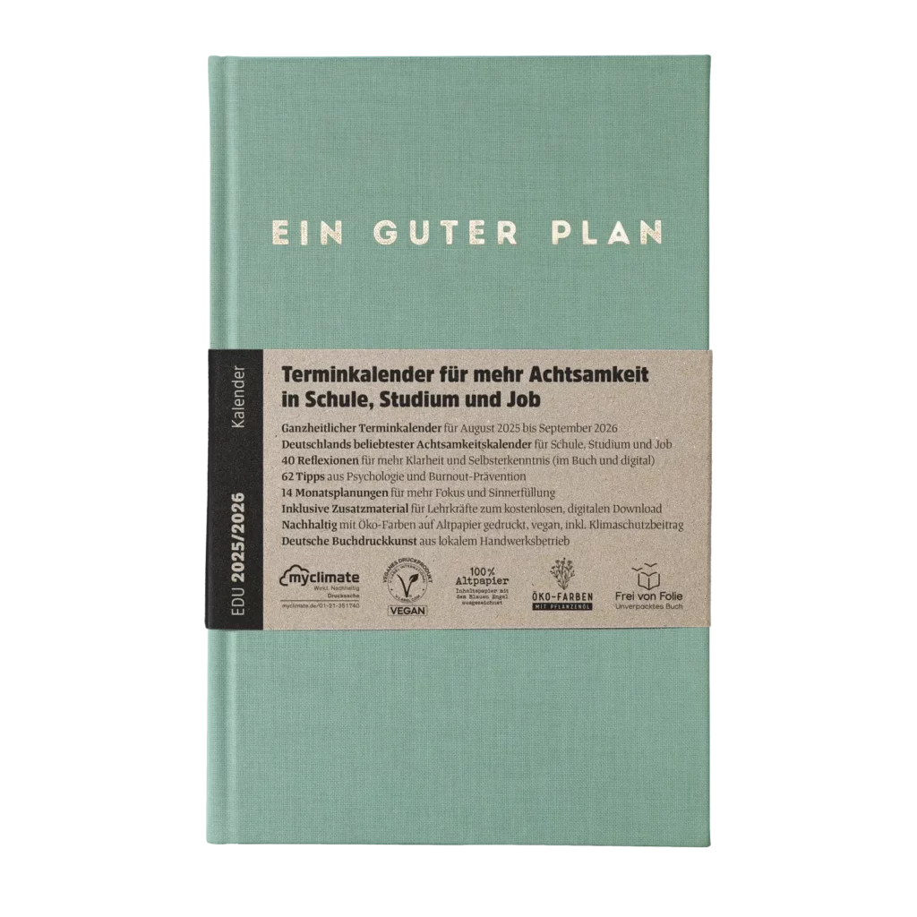Ein Guter Plan - Achtsamkeitskalender EDU 25/26