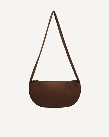 Monk & Anna Namika Cross Body Bag dark wood