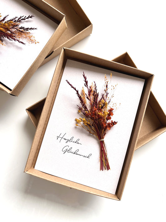 MaraMalou GeschenkBox mit Trockenblumen