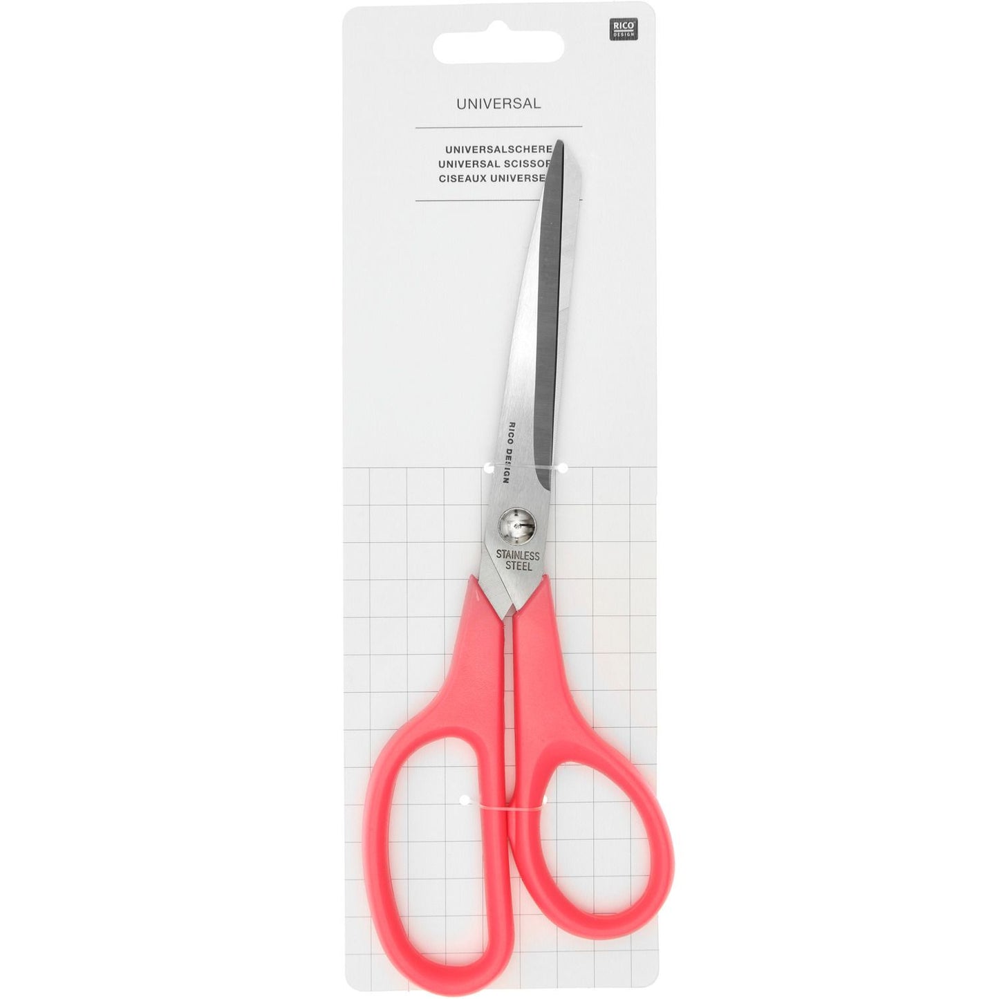 RicoDesign Universalschere neonpink 22,9cm