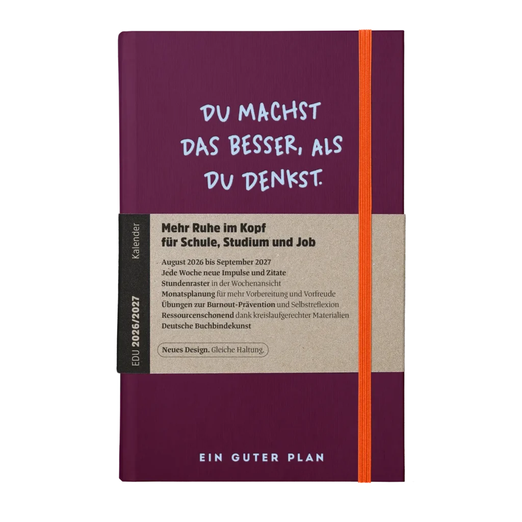 Ein Guter Plan - Achtsamkeitskalender EDU 26/27