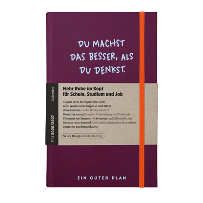 Ein Guter Plan - Achtsamkeitskalender EDU 26/27