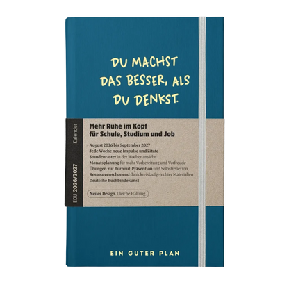 Ein Guter Plan - Achtsamkeitskalender EDU 26/27