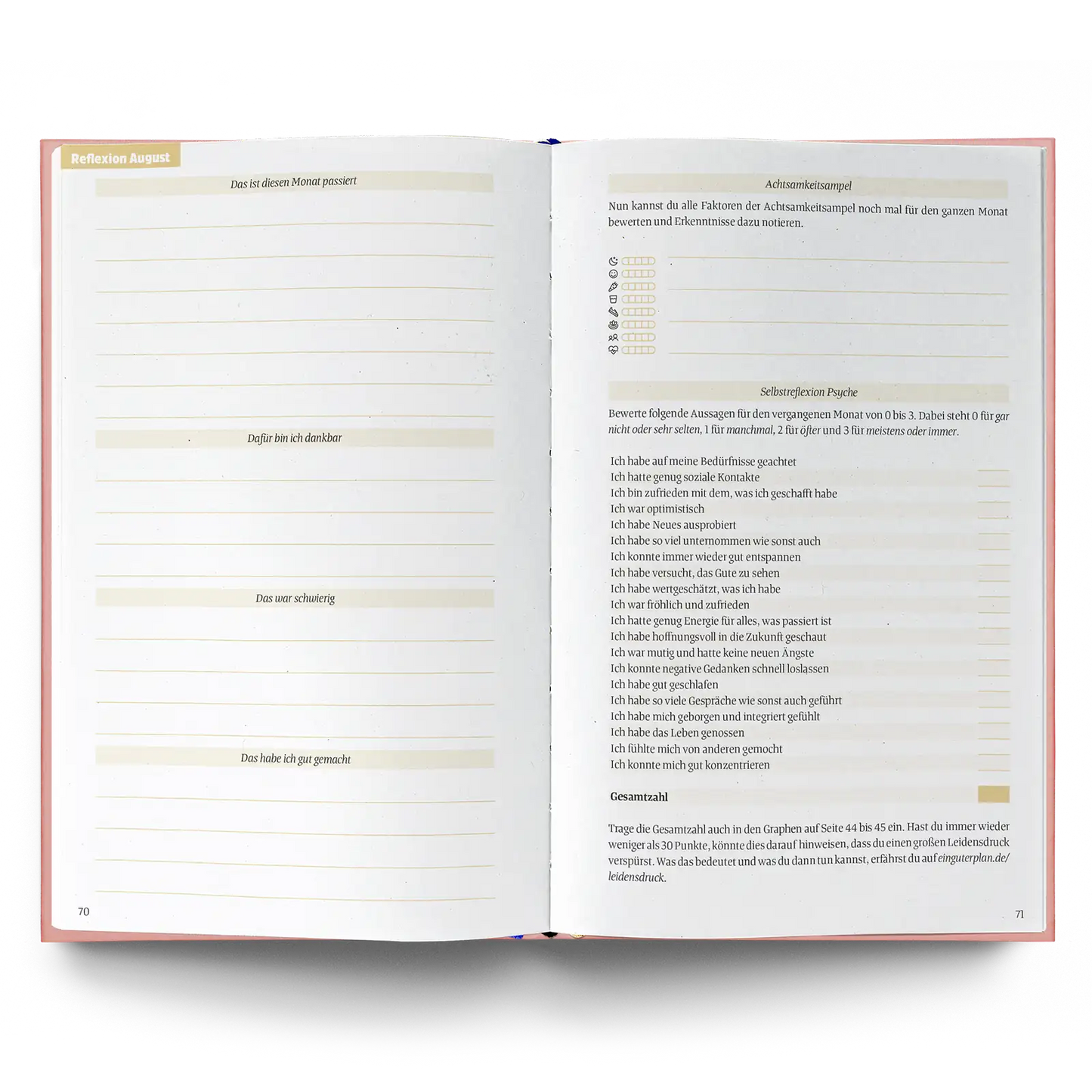Ein Guter Plan - Achtsamkeitskalender EDU 26/27