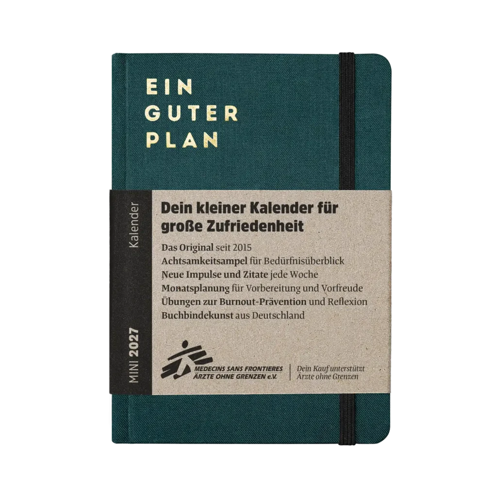 Ein guter Plan Kalender Mini 2027