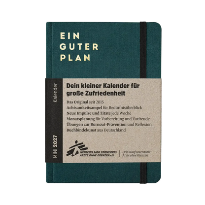 Ein guter Plan Kalender Mini 2027