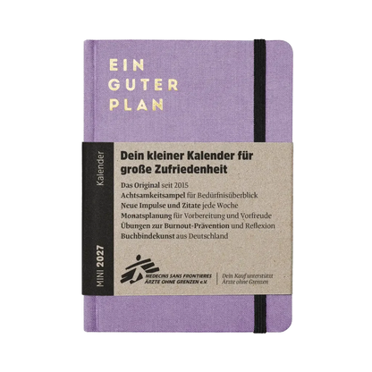 Ein guter Plan Kalender Mini 2027