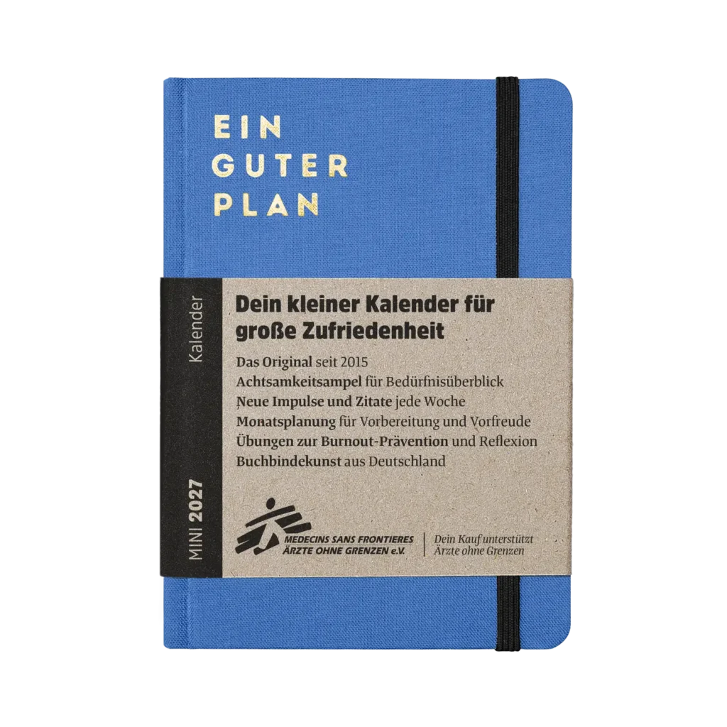 Ein guter Plan Kalender Mini 2027