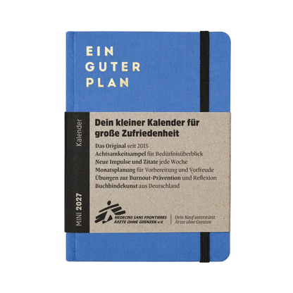 Ein guter Plan Kalender Mini 2027