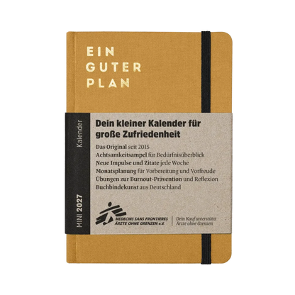 Ein guter Plan Kalender Mini 2027