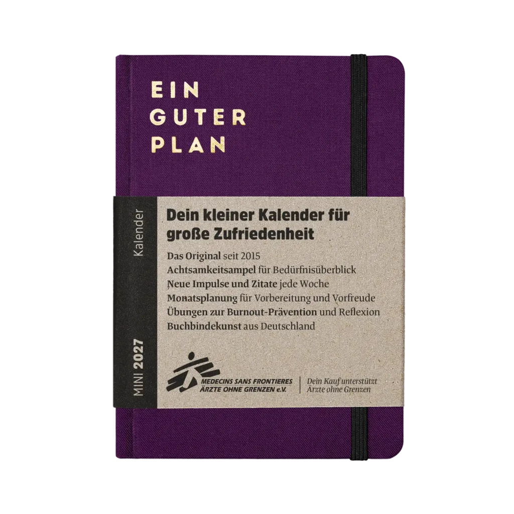 Ein guter Plan Kalender Mini 2027