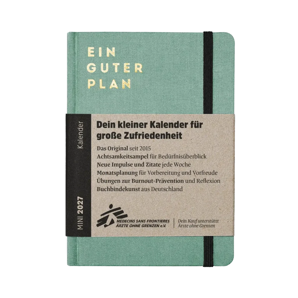 Ein guter Plan Kalender Mini 2027