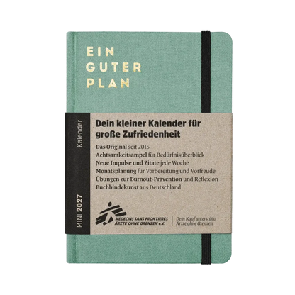 Ein guter Plan Kalender Mini 2027