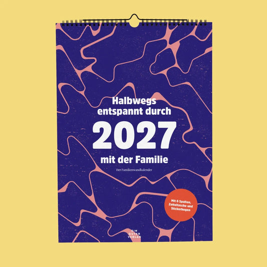 Ein Guter Plan Familienkalender 2027