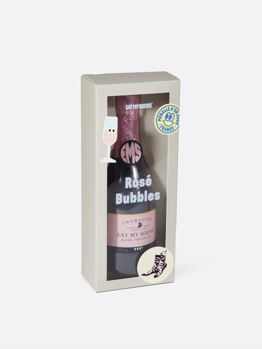 EAT MY SOCKS Geschenksocken „Rosé Bubbles“