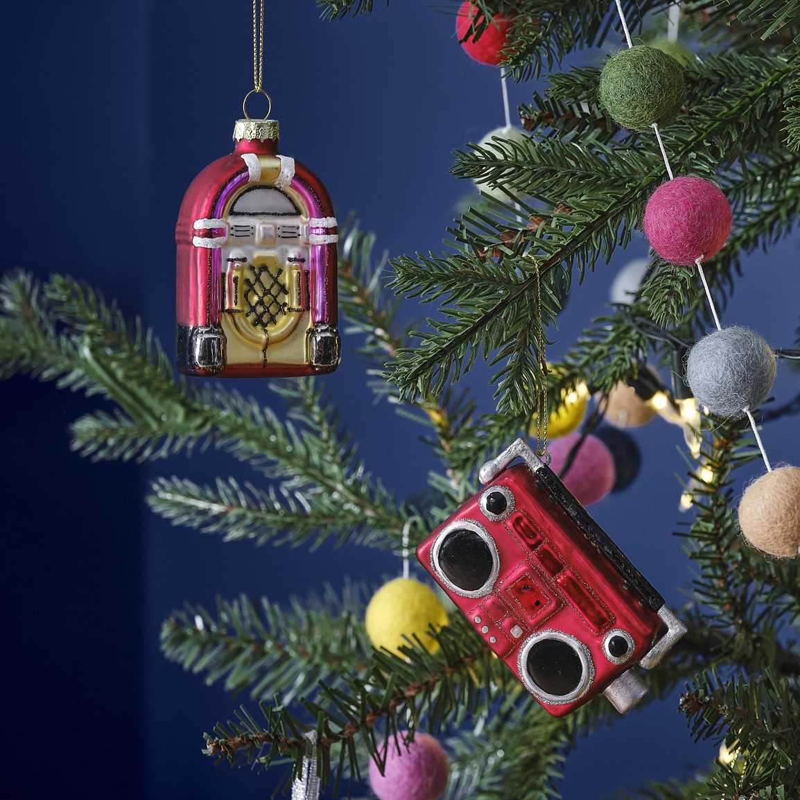Ginger Ray Baumschmuck RetroMusikSet