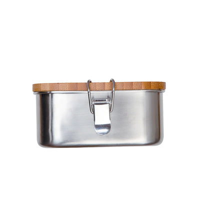 RoadTyping Lunchbox mit Holzdeckel