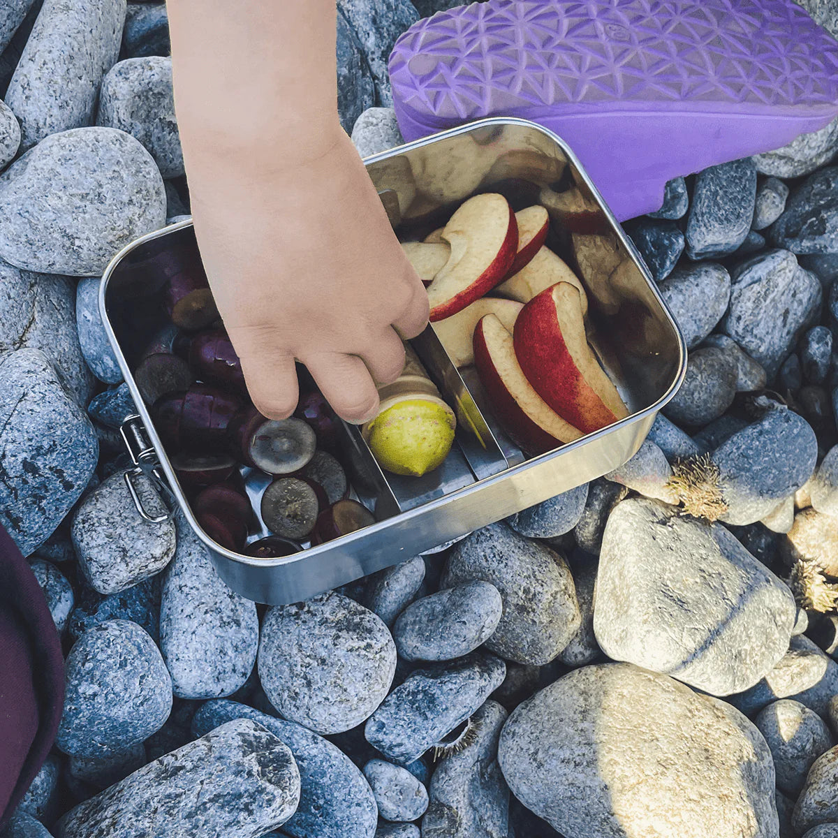 RoadTyping Lunchbox mit Holzdeckel