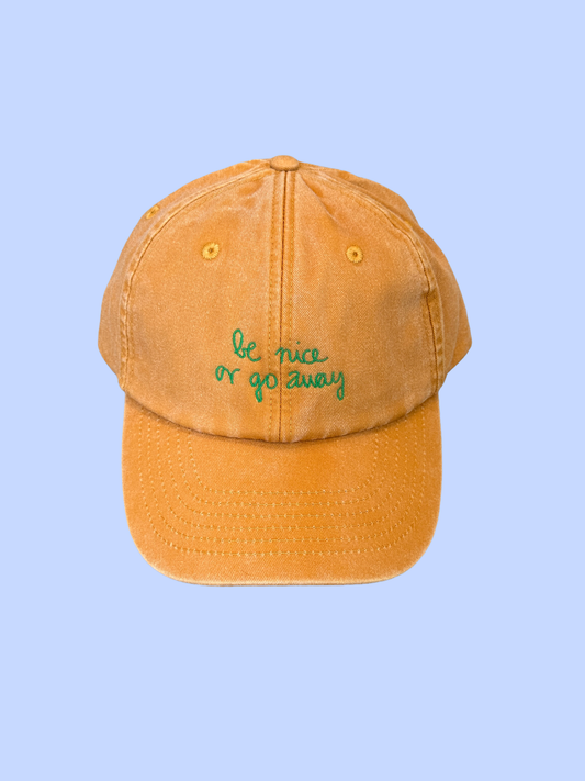 NoSame Vintage Cap „Be Nice“