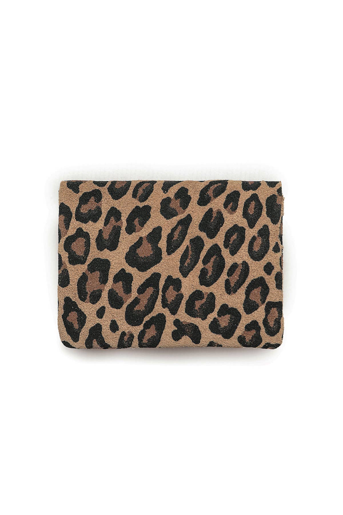 Cherry Paris Geldbeutel Wildlederoptik LUCE LEOPARD