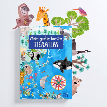 Atlas für Kinder *Mein großer bunter Tieratlas*