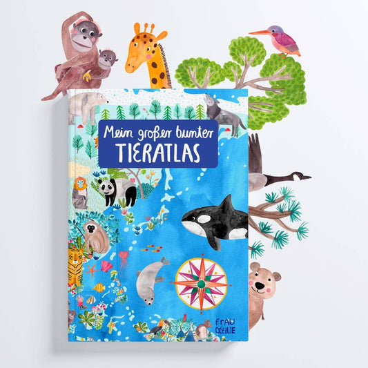 Atlas für Kinder *Mein großer bunter Tieratlas*