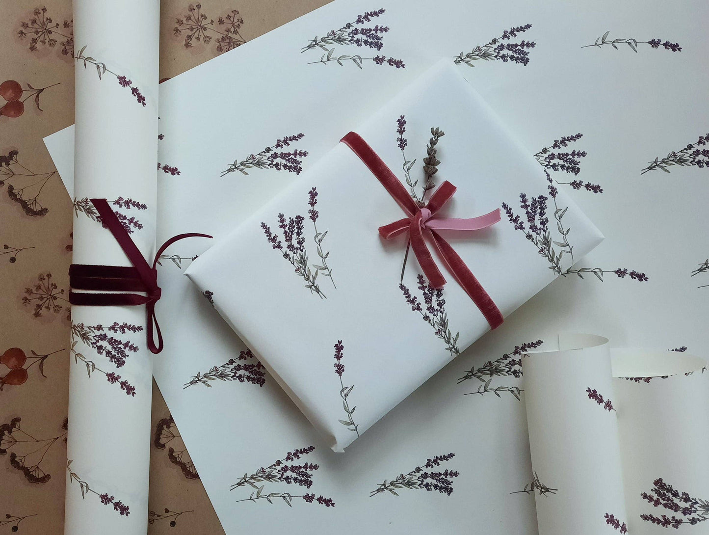 My Designpicture Lavendel-Geschenkpapier