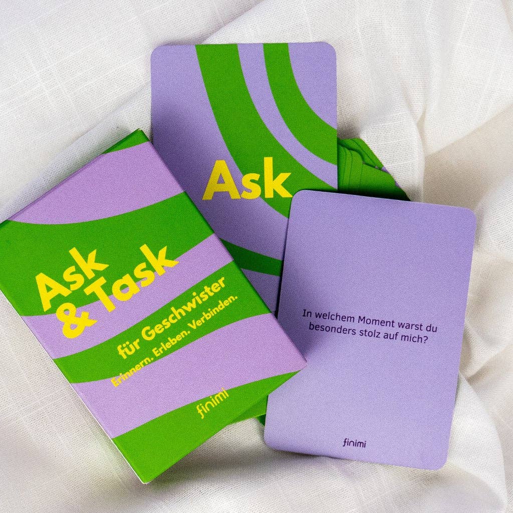 Finimi Ask & Task für Geschwister (Deutsch)