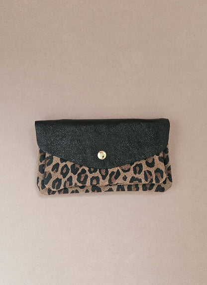 Royal Marais Geldbeutel Schwarz/leo camel